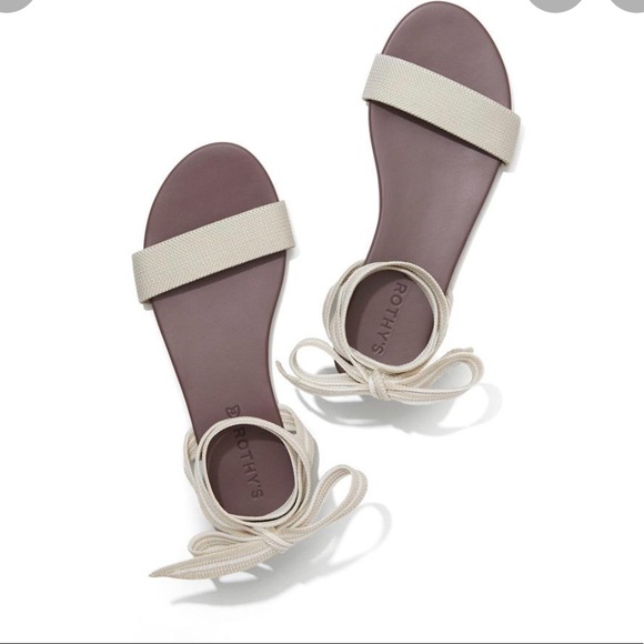 Rothy’s wrap sandal : never used color: sandcastle - Picture 2 of 2